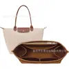 Bolsa Compartimento Interno de Feltro Transfronteiriça Bolsa de Ombro Longchamp Bolsa Tote de Viagem Armazenamento Bolsa de Viagem Espessa em Formato de Dumpling
