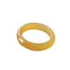 Venta al por mayor del fabricante Pulsera de Jade Natural Huanglong, Pulsera de Jade Color Dorado Champagne de Hielo Alto, Pulsera de Barra Plana de Jade Amarillo, Venta al por mayor de Joyería