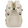 Mochila de hombre de moda transfronteriza, mochila de mujer de alta gama de gran capacidad, mochila escolar ligera de viaje de moda, bolsa impermeable para portátil