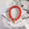 Pulseira popular transfronteiriça de opala imitada feminina design de nicho ins Cristal estrela de cinco pontas luar cinza maré pulseira de estudante