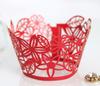 Amazon bolo de casamento papel borda oco cup cake lace laser craft flor folhas atacado