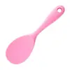 Colher de Arroz de Silicone Integrada Tudo Incluído Doméstica Antiaderente Panela Colher de Arroz Mais Arroz Colher Panela de Arroz Pá de Arroz Colher