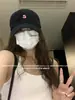 Gorra Suave Simple Estilo Coreano Letra s Moda Femenina Versátil Para Mostrar la Cara Gorra de Béisbol Pequeña Sombrero Cubre Rostro de Pareja para Hombres