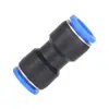 Manguera de Aire Zhuoji Conector Rápido de Aire Recto de Tres Vías de Cuatro Vías Pu6Mm/8Mm Accesorios de Componentes Neumáticos