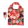 Bolsa de Compras Creativa para Teléfono Móvil de Impresión de Poliéster Bolsa Ecológica Plegable de Nylon Bolso de Mano de Color Bolsa de Almacenamiento de Moda Bolsa de Compras