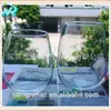 Copa de Vino Tinto, Copa de Vino de Plástico con Lados Acanalados y Pie, Resistente a Álcalis, Gradiente, Estilo Clásico, Venta Directa, Negro, Más Vendido, Banquete, con Asa, Ecológico