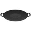 Panela de Grelha Externa Personalizada, Teppanyaki de Pedra Médica, Frigideira Antiaderente, Panela para Churrasco, Panela para Churrasco Doméstica Conveniente para Fogão Cassete