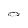 Anel Mobius Minimalista para Homens, Anel de Dedo Indicador Moderno e Sofisticado para Mulheres, Anéis de Casal, Design de Nicho, Aço Titânio, Não Desbota
