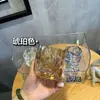 Celebridade da Internet Estilo Nórdico Copo Torcido Copo de Uísque Alta Transparência Vidro Espessado Copo de Água Copo de Presente para Presentear