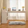 Escritorio para sala de estudio mesa para aprendizaje en casa escritorio para computadora de dormitorio tocador de niña estantería escritorio de esquina integrado