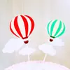 Avião Pequeno Retro Tema Menino Decorações de Bolo Trem Desenho Animado Nuvens Caça Combate Decoração de Encaixe para Assar