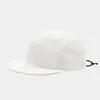 Gorra de Malla Transpirable para Exteriores de Verano para Hombres, Tejido de Secado Rápido, Gorra de Béisbol Plana Ajustable para Correr y Ciclismo, Gorra de Pico para Mujer