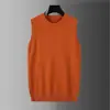 Nuevo Chaleco Suéter Sin Mangas para Hombre Otoño/Invierno 2026, Tejido de Cuello Redondo, Estilo Coreano, Chaleco Suéter para Hombre