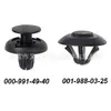 Kit de 60 Piezas de Clips para Cubierta de Parachoques, Revestimiento de Guardabarros, Revestimiento de Arco de Rueda, Panel de Moldura de Puerta, Adecuado para Mercedes