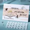 Colección Espacio en Blanco Serie Paquete de Pegatinas para Mascotas 20 Hojas Salsa de Tomate Patrón Básico Simple Material para Decoración de Diario Collage