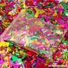 500g Guangzhou Shipment Broken Flash Paper Color Paper Salute Contents Broken Gold Paper Flower Hand Throwing Paper Wedding Egg