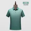 Camisa Polo de Nylon de Verano Hecha a Medida Antibacteriana de Doble Cara con Solapa Estampada de Perlas Camiseta Uniforme de Grupo Atuendo de Negocios Ropa de Trabajo para Hombres y Mujeres