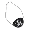 Accesorios de disfraces de Piratas del Caribe, sombrero de fieltro para fiesta de Halloween, máscara de calavera