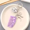 Nuevo Colgante de Amor con Forma Especial Llavero Colgante Moda Versátil Mini Peine Bolsa de Teléfono Móvil Colgante Decorativo