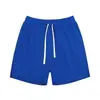 2024 Novo Verão Treino Seda Gelada Solto Versátil Moda Casual Confortável Esporte Calça Casual Lisa de Cinco Pontos