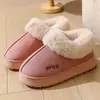 Botas de neve, dropshipping transfronteiriço, sapatos de algodão para outono e inverno, unissex, chinelos internos com sola grossa de EVA e forro de pelúcia