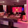 Bar, Cafetería, Sala de Karaoke, Cabina de Cine Sofá y Mesa de Café, Sofá y Mesa de Café Personalizados de Lujo Ligero para Sala Privada KTV