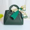 Estilo Ins Estilo Europeu Fita Bolsa de Couro Embalagem Caixa de Presente Couro Novo Criativo Saco de Doces de Casamento