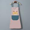 Delantal de Cuello Halter de Fabricante para Limpieza de Manos, para Hogar de Adultos, Verano, Impermeable, Grueso, Resistente al Aceite, Ropa de Trabajo al Mayoreo, Delantal de Alto Valor