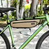Bolsa para Bicicleta de Montaña, Bolsa Triangular para Motocicleta, Gran Capacidad, Bolsa para Tubo Superior del Manillar Delantero, Equipo de Ciclismo para Bicicleta de Montaña y Carretera