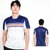 Conjunto de roupa de badminton de secagem rápida para mulheres, uniforme esportivo de verão com manga curta para equipe de vôlei, tênis, tênis de mesa, modelo novo
