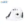 Adecuado para Polaroid Mini13 Estuche Protector de Color Sólido Set de Silicona para Cámara Resistente al Desgaste Anticaída Carcasa Blanda Estuche Ajustado con Correa