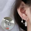 Populares Nuevos Brazaletes para Oreja Minimalistas para Mujeres Sin Perforaciones, Pendientes Estilo Vintage de Hong Kong, Accesorios de Oreja de Lujo Simples y Elegantes