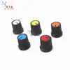 Tapa de Perilla de Plástico AG3 Eje de Ciruela para Potenciómetro WH148R09 Agujero 6MM 15X17mm