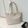 Bolsa Casual Elegante Estilo Coreano de Grande Capacidade Bolsa de Mão 2024 Primavera Nova Bolsa Suplementar Bolsa de Ombro Sob o Braço Bolsa Tote