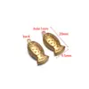 Pingente de Estrela do Mar Peixe Tartaruga em Aço Inoxidável e Ouro 18K Pingente Animal Vazado Acessórios para Colar Pulseira DIY