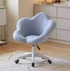 Silla de Maquillaje de Celebridad de Internet, Silla para Tocador, Dormitorio de Niñas, Taburete Giratorio, Taburete con Respaldo Estilo Crema para Dormitorio Principal, Silla para Manicura