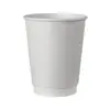 Taza de Café Estampada Cóncava y Convexa Taza de Papel Desechable con Tapa para Empaque para Llevar de Bebidas Calientes y Frías Taza de Papel Universal con Logo Impreso