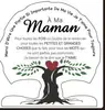 Adornos Decorativos Acrílicos Nuevos Transfronterizos Regalos para el Día del Padre, Día de la Madre, Acción de Gracias para Padre y Madre