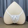 Caliente Princesa lencería sexy para mujer encantadora seductora tanga de satén cintura baja color sólido con cordones ropa interior sexy de una pieza entrega