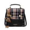 Mochila Xadrez Retrô Moda Feminina Design de Nicho 2026 Nova Tendência Casual Streetwear Mochila Escolar Mochila de Viagem