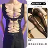 Lencería Sexy con Pedrería para Lóbulo, Uniforme Transparente Calado, Pijama para Hombre, Atuendo Sexy Revelador de una Pieza, Conjunto sin Extracción