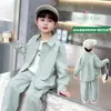 Conjunto de Ropa para Niños Primavera y Otoño 2026 Nuevo Estilo Coreano Moderno Fresco Conjunto de Dos Piezas para Niños Pequeños Ropa Elegante