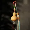 Enfeites Pendentes de Cuia Nativa Natural, Bolsas Criativas Feitas à Mão para Casa, Artesanato Pendurado para Presentes, Peças Pequenas