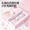 Paraguas Ligero Original Hello Kitty Mini 50% de Descuento Lindo Rosa Femenino Gato KT Sombrilla Protección Solar