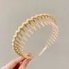 Diadema de Perlas para Mujer, Súper Estilo Hada, Estilo Romántico Francés, Nuevo Modelo Celebridad de Internet 2024, Accesorio Versátil para el Cabello para Lavarse la Cara, Diseño de Corona Alta