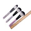 Conjunto de pincéis de maquiagem personalizados, ferramenta de maquiagem universal para limpador, blush e iluminador, várias séries, pincel grande faça você mesmo opcional