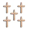 Acessórios para Joias de Liga DIY Pingente de Cruz Pulseira Colar Chaveiro Decoração de Bolsa Pingente T85