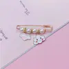 Acessórios de Alfinete de Cintura Roupas Fixas Mudança de Cintura Fivela Pequena para Cintura Broche Antideslizante Fivela de Calça Feminina