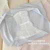 Ropa interior de algodón para mujer, antibacteriana, con entrepierna extendida, de cintura media, categoría A, de algodón para bebés, tallas grandes, venta al por mayor para niñas y mujeres.