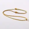 Cuerda Ruyi Tejida a Mano Cuerda de Collar Jade Hetian Colgante de Jade Cordón Colgante de Jade Halter con Cuerda Producto Semi-Terminado